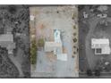 Bird's-eye view of the house and surrounding area at 2670 Zephyr Ave, Pahrump, NV 89048