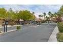 Gated community entrance with security access at 7322 Fools Gold St # 101, Las Vegas, NV 89149