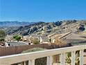 Community view with mountain backdrop and desert landscape at 2253 High Dunes Ln, Laughlin, NV 89029