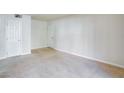 Living room featuring neutral walls and carpeting at 5060 Indian River Dr # 377, Las Vegas, NV 89103