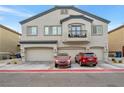 Two-story townhome with attached two-car garage at 4655 Fuchsia Nights Ave # 103, North Las Vegas, NV 89084