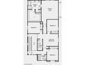 Second floor plan with primary suite and multiple bedrooms at 80 Via Franello, Henderson, NV 89015
