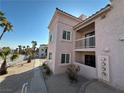 Building exterior showcasing a walkway and desert landscaping at 1944 Las Palmas Ln # 175, Laughlin, NV 89029