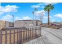 Newly remodeled home with picket fence and front yard at 2318 Howard Dr, Las Vegas, NV 89104