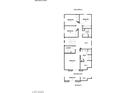 Second floor plan with bedrooms and loft area at 791 Ruby Sedona Ave, North Las Vegas, NV 89081