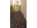 Small backyard with gravel and gate at 346 Pinnacle Ct, Henderson, NV 89014