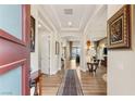 Bright and spacious entry hall with wood floors at 144 Stone Mesa Ct, Henderson, NV 89011