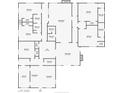 Floor plan displaying a spacious layout with multiple bedrooms and bathrooms at 3759 Glen Ave, Las Vegas, NV 89121