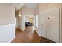 Bright entryway with tile flooring leading to living room at 8212 Bolingbrook Ave, Las Vegas, NV 89149