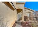 House exterior showcasing entrance and walkway at 2526 Rocky Countryside St, North Las Vegas, NV 89030