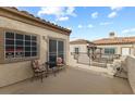 Spacious patio with metal railings and a view at 1851 Hillpointe Rd # 2123, Henderson, NV 89074