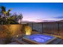 Enjoy the hot tub with a breathtaking view at 23 Via Tavolara, Henderson, NV 89011