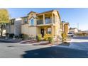 Two-story house with balcony, landscaping, and driveway at 4530 Lime Straight Dr, Las Vegas, NV 89115