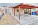 Covered carport with additional parking space at 2256 Sabroso St, Las Vegas, NV 89156