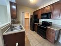 Kitchen featuring dark cabinets and stainless steel appliances at 3550 Bay Sands Dr # 3081, Laughlin, NV 89029