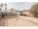Front view of the house with solar panels at 6443 Silverfield Dr, Las Vegas, NV 89103