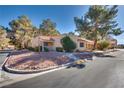 Front view of the house showcasing the landscaping and walkway at 2851 S Valley View Blvd # 1172, Las Vegas, NV 89102