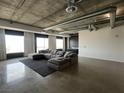 Open living space featuring a sectional sofa and city view at 900 Las Vegas Blvd # 1415, Las Vegas, NV 89101