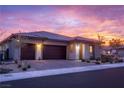 Beautiful home exterior with a two-car garage at 11885 Grassy Plain Ave, Las Vegas, NV 89138