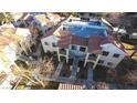 Aerial view of a building complex showcasing multiple units and walkways at 4869 S Torrey Pines Dr # 101, Las Vegas, NV 89103