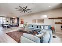Open floor plan with living room, kitchen, and dining area at 8925 W Flamingo Rd # 216, Las Vegas, NV 89147