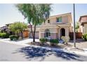 Beautiful two-story house showcasing a manicured lawn and a welcoming entrance at 8651 Moreno Mountain Ave, Las Vegas, NV 89178