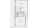 First floor layout showing kitchen, great room, garage, and powder room at 9156 Benton Woods St, Las Vegas, NV 89113
