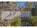 Tripoly Town Center community entrance sign at 7332 Marble Lake St # 103, Las Vegas, NV 89149