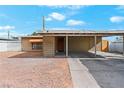 House exterior featuring carport and landscaped yard at 4554 S Nellis Blvd, Las Vegas, NV 89121