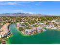 Luxury waterfront homes with mountain views at 3305 Cutty Sark St, Las Vegas, NV 89117