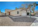 Single-story house with a front yard and gravel landscaping at 5205 Mantua Ct, Las Vegas, NV 89130