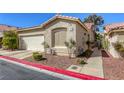 Charming single story home with desert landscaping and a spacious two car garage at 3353 Kylemore St # 101, Las Vegas, NV 89129