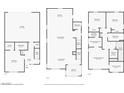 Detailed floor plan showcasing the layout of this spacious, multi-story home at 11576 Ashy Storm Ave, Las Vegas, NV 89138