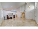 Spacious living room with high ceilings and neutral decor at 283 Auster Park Ave, Las Vegas, NV 89148