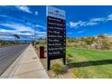 Lake Las Vegas directory sign with a sports club, Seasons Grocery, The Village, and The Hilton at 116 Juliette Pointe Ln, Henderson, NV 89011