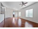 A large living room area with hardwood floors and lots of natural light at 8805 Jeffreys St # 2002, Las Vegas, NV 89123