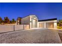 This home includes an attached two-car garage plus a detached one-car garage at 3731 Caesars Cir, Las Vegas, NV 89120