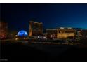 Night view of Las Vegas with the Palazzo and Treasure Island lit up at 2000 Fashion Show Dr # 2403, Las Vegas, NV 89109