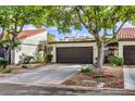 Charming single-story home with a two car garage and landscaped front yard at 2579 La Fortuna Ave, Las Vegas, NV 89121