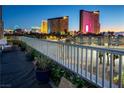 This home offers a large balcony with spectacular views of the city at 360 E Desert Inn Rd # 407, Las Vegas, NV 89109