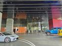 Elegant Palms Place lobby entrance with valet parking, modern design, and inviting atmosphere at 4381 W Flamingo Rd # 903, Las Vegas, NV 89103