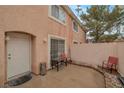 Private outdoor patio area, perfect for relaxing or entertaining guests at 8440 Wandering Sun Ave, Las Vegas, NV 89129