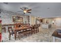 An expansive dining room area with lots of space at 7331 Abundant Harvest Ave, Las Vegas, NV 89131