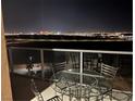 Unwind on this balcony offering mesmerizing nighttime city views with comfortable seating at 8255 Las Vegas Blvd # 711, Las Vegas, NV 89123