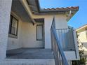 This cozy condo features a private patio with a metal railing, perfect for outdoor enjoyment and relaxation at 6743 W Charleston Blvd # 4, Las Vegas, NV 89146
