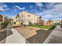Complex playground provides a fun and safe place for children to play and enjoy the outdoors at 5162 S Jones Blvd # 108, Las Vegas, NV 89118