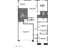 Detailed floor plan showcasing the layout of this 3-bedroom home, including the kitchen and great room at 118 Castanet Ln # Lot 238, Henderson, NV 89011