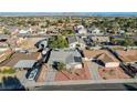 Aerial view of the home showing its location in the neighborhood at 1500 Saylor Way, Las Vegas, NV 89108