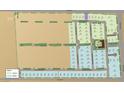 An aerial map showcasing neighborhood lots, street names, and community amenities at 7121 Serene Creek St, Las Vegas, NV 89131