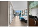 Elegant suite features comfortable seating, city views, and a convenient kitchenette for a relaxing stay at 145 E Harmon Ave # 2603, Las Vegas, NV 89109